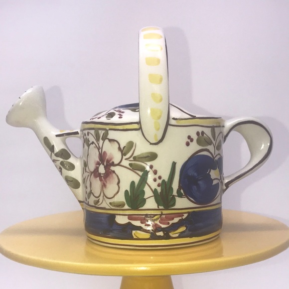 🧡 Portuguese Ceramic Watering Can 🧡 - Picture 3 of 9